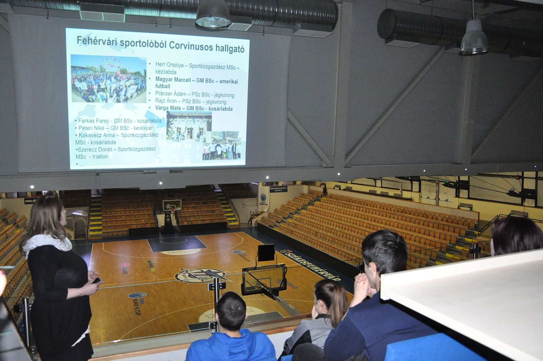 Sportolói pályaorientációs nap az Alba Regia Sportcsarnokban